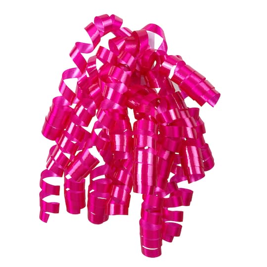 30" Fuchsia Twisty Bows by Celebrate It™, 2ct.